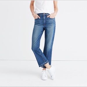 Madewell crop Jean